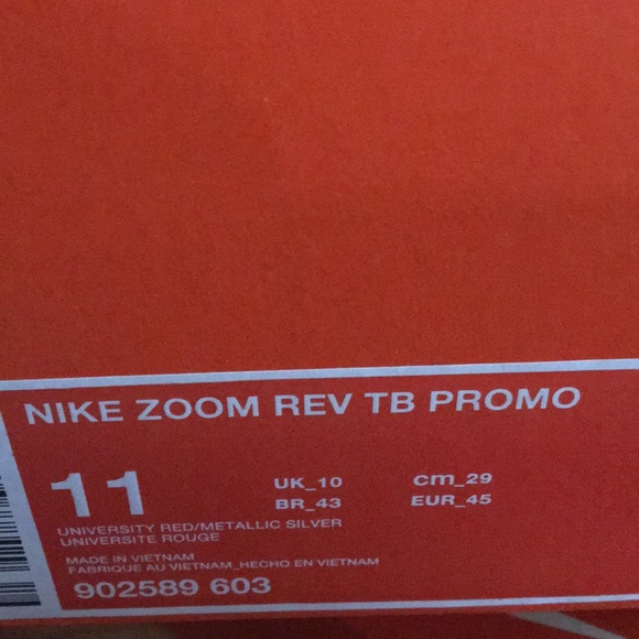 Nike Zoom rev TB Promo. Some have box/some don’t - Picture 2 of 4